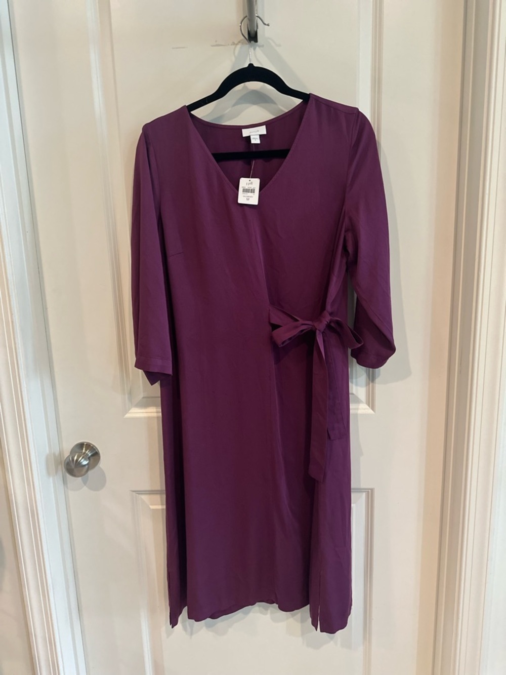 J Jill “Pure Jill” Wildberry Wrap Dress - Size M - NWT - Picture 2 of 9